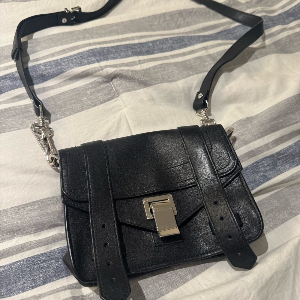 Proenza Schouler PS1 Mini Crossbody Bag - Black